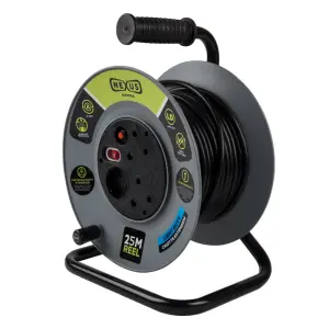 Nexus Extension Reel Plastic 25M 1.5Mm 16A image