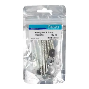 Ifasten Nail Roofing With Washer 90Mm 10 Pp image