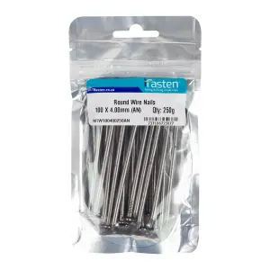 Ifasten Nail Wire Round 100Mmx4Mm 250G Pp image