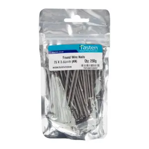 Ifasten Nail Wire Round 75Mmx3.55Mm 250G Pp image