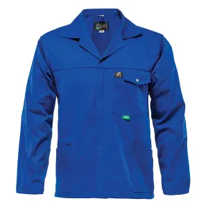 Bova Overall Jacket R/Blue 65/35 Polycotto Size 42 image