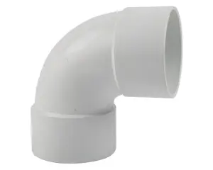 Pvc Gutter Round Downpipe Bend 90Deg image