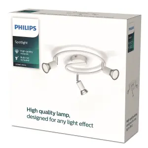 Philips Spotlight Plate/Spiral W 3X50W Downlighter image
