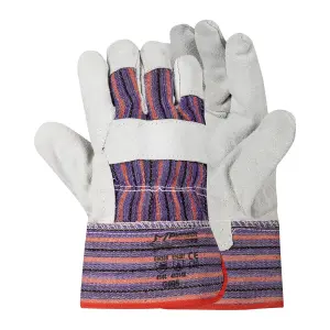 Pioneer Glove Candy Stripe Chrome Leather 1Pce Plm image