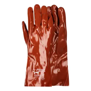 Pioneer Glove Heavy Duty Pvc Open Cuff 35Cm image