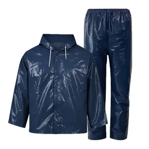 Pioneer Rain Suit Hydro Prem H/D Pvc Navy Xl image
