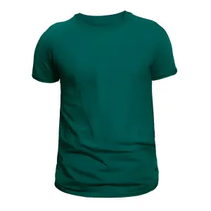 Pioneer T-Shirt Cotton Crew Neck Bottle Green S image
