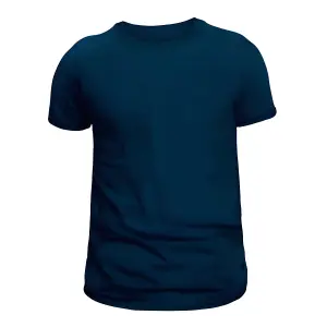 Pioneer T-Shirt Cotton Crew Neck Navy Size M image