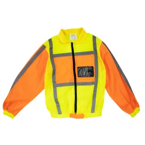 Pioneer Jacket Lime Orange Reflect Long Sleeve Xl image