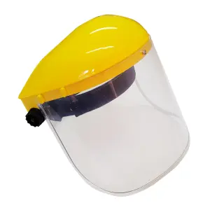 Pioneer Faceshield Clear Complete With Brow Guard image