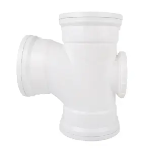 Polyprop Junction 90Deg Sv I.e 110Mm Satas image