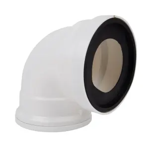 Polyprop Pan Connector Bend Sv Pl 110Mm Satas image