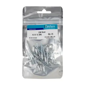 Ifasten Rivet Csk 4.8Mmx12Mm 25 Pp image