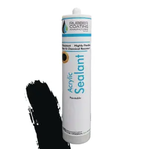 Rcm Acrylic Sealant Black 280Ml image