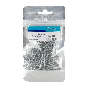 Ifasten Rivet Dome 3.2Mmx8Mm 100 Pp image