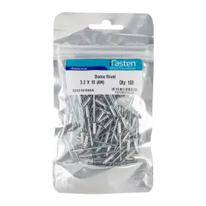 Ifasten Rivet Dome 3.2Mmx10Mm 100 Pp image