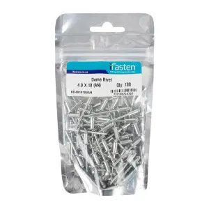 Ifasten Rivet Dome 4.0Mmx10Mm 100 Pp image
