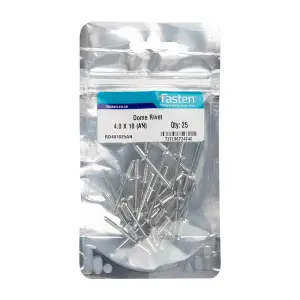 Ifasten Rivet Dome 4.0Mmx10Mm 25 Pp image