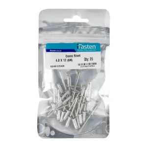 Ifasten Rivet Dome 4.0Mmx12Mm 25 Pp image