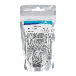 Ifasten Rivet Dome 4.0Mmx18Mm 100 Pp image