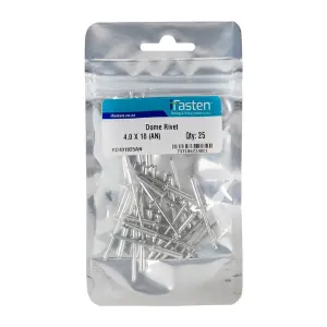 Ifasten Rivet Dome 4.0Mmx18Mm 25 Pp image