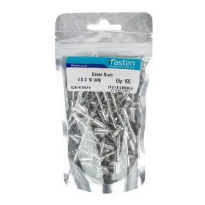 Ifasten Rivet Dome 4.8Mmx10Mm 100 Pp image