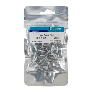 Ifasten Rivet Flange Large 4.8Mmx10Mm 25 Pp image