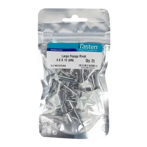 Ifasten Rivet Flange Large 4.8Mmx12Mm 25 Pp image