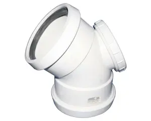 Waste Bend 45Deg Sv I.e 110Mm Sabs image