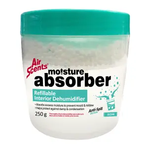 Air Scents Moisture Absorber Refillable Ocean 250G image