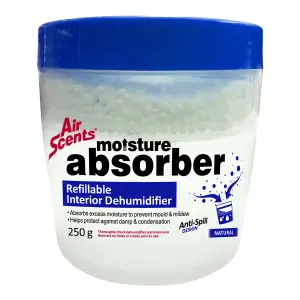 Air Scents Moisture Absorber Refillable Natural 250G image