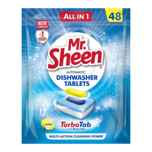 Mr Sheen Dishwasher Automatic Tablets Lemon 48Pc image