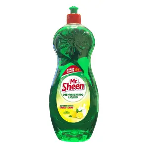 Mr Sheen Dishwashing Liquid Fresh Lemon 1.5L image
