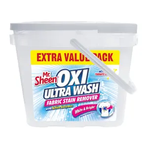 Mr Sheen Oxi Ultra Wash Value Tub White 1.6Kg image