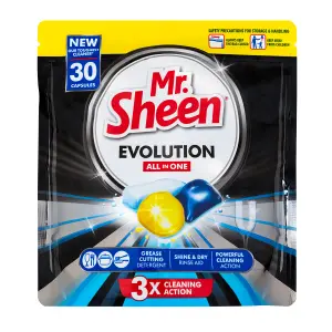 Mr Sheen Dishwasher Evolution Capsules 30 Units image