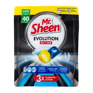 Mr Sheen Dishwasher Evolution Capsules 40 Units image