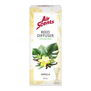 Air Scents Reed Diffuser Vanilla 50Ml image