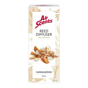 Air Scents Reed Diffuser Sandlewood 50Ml image
