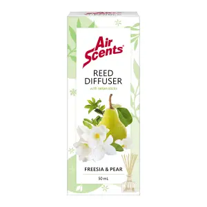 Air Scents Reed Diffuser Freesia And Pear 50Ml image