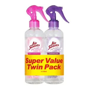 Air Scents Fragrance Mist 2 X 350Ml Cotf And Jas Amb image