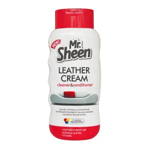 Mr Sheen Leather Cream Cleaner And Conditioner 500Ml image