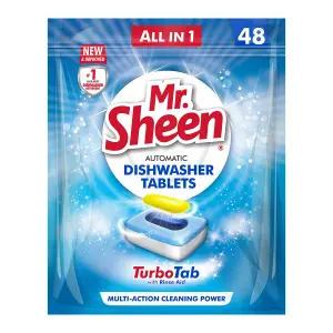 Mr Sheen Dishwasher Automatic Tablets 48 Units image