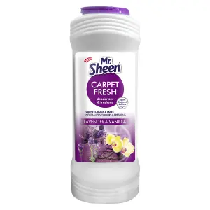 Mr Sheen Carpet Fresh Deodoriser Lavend And Van 600G image