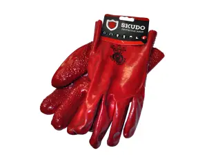 Skudo Gloves Heavy Duty Rough Palm Open Cuff image