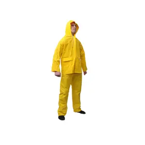 Skudo Elite Rain Suit 2Piece Rubberised Yellow 3Xl image