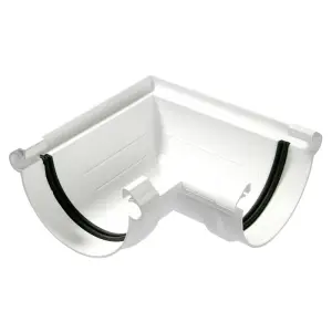 Pvc Gutter Half-Round Corner image