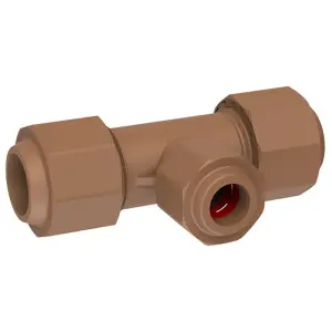 Unitwist Tee Centre Red Cxcxc 22Mmx15Mm image