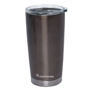 Kaufmann Tumbler Dbl Wall Gry 450Ml image
