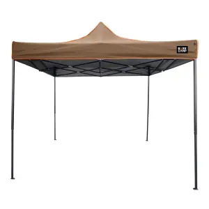 Basecamp Gazebo Instant Shelter Pop-Up 3X3M Khaki image
