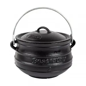 Bestduty Pot Flat Oil Cured C/I No.2 6.0L 6.0Kg image